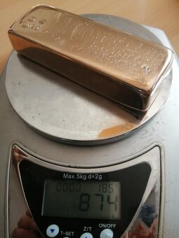 INGOT BRONZU - ODLITEK CIHLA 800g - 7