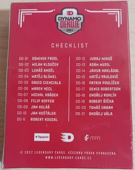 HC DYNAMO PARDUBICE - Nabízím hokejové kartičky z roku 2021. - 7
