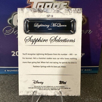 Blesk McQueen - Sapphire Selections 10 Black Topps Chrome Sa - 7