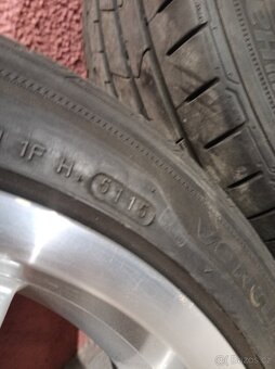 Borbet BS 17" 5x100 7,5J letní pneu 215/45 - 7