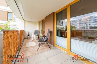 Pronájem, byty/3+kk, 93 m2, Za Karlínským přístavem 683/4, K - 7