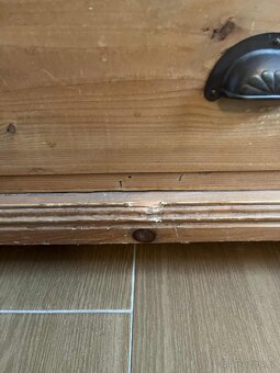 Šatní skříňe masiv borovice 2ks, cena za obe, Zamluveno - 7