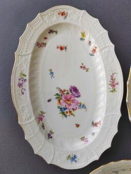 Luxusní porcelánovi servírovací talíře Pirkenhammer Rococo - 7