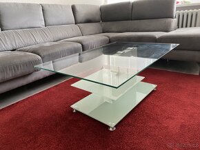 Skleněný konferenční stůl - 7