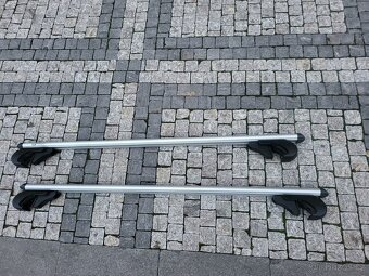 zánovní příčníky 118cm Menabo Brio +2klíče - 7