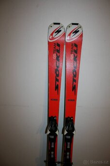 švýcarske lyže Stockli Wordcup 150 cm , lyžáky atomic - 7