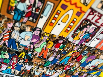 James Rizzi Originální 3D - Život u vody - 1993 - AP XVIIIL - 7