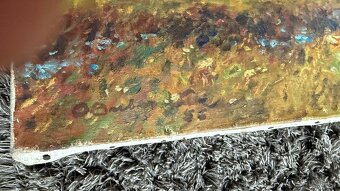 Velký obraz malíře Ota Bubeníček 56.rozm. 100x70 cm - 7