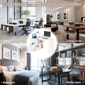 Rohový pracovní stůl NOVÝ - 7