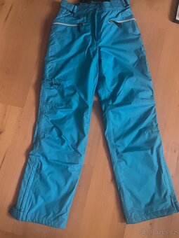 Zimní set zn. Kilpi vel. 34, modrá mikina, kalhoty/modré, bu - 7