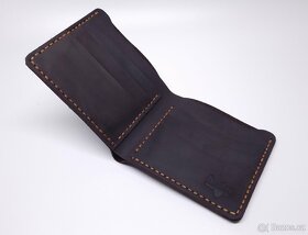 Ručně šitá kožená peněženka Soukup Leather - 7