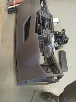 Airbagová sada Volkswagen Touran šedá - 7