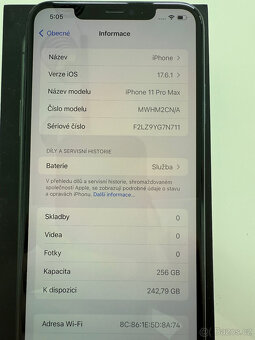 Iphone 11 Pro max 256GB v krabici - 7