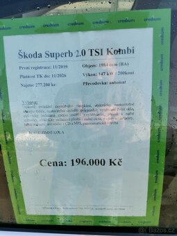 Škoda Superb 2.0 TSI Kombi - 7