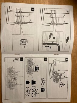 Prodám nepoužitý nosič na 2 kola na dodávku, THULE - 7