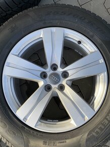 Alu k ola r18 originál audi Q7,zimní pneu téměř nejeté - 7