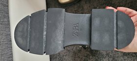 Dámské luxusní zlaté vyšší boty Zara vel.39 - 7