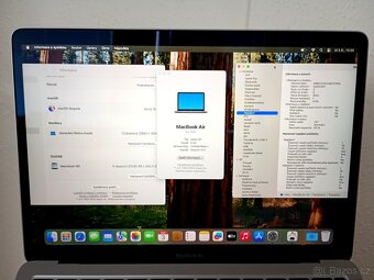 MacBook Air 13 palců Apple M1 chip 8 GB RAM 256 ssd 140 cykl - 7