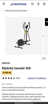 Eliptický trenažér - 7