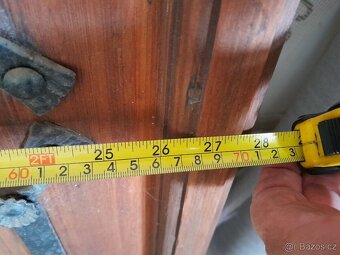 Dvoukřídlé vchodové dveře s kovanim - 7