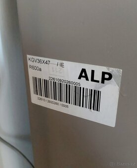 Lednice s mrazákem, Bosch, A++, antibakteriální - 7