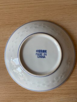 Nový šálek s podšálkem z čínského porcelánu - průsvitné boky - 7
