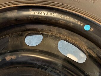 Zimní plechová kola 205/60 R16 92H + poklice - 7