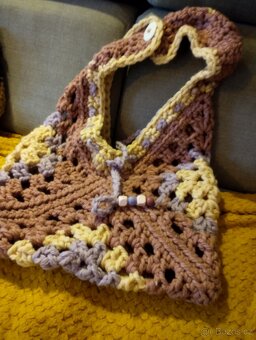 Háčkovaná kabelka - 7