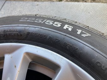 Alu kola BMW 5 F10 F11 17" 5x120 style 236 letní 225/55R17 - 7