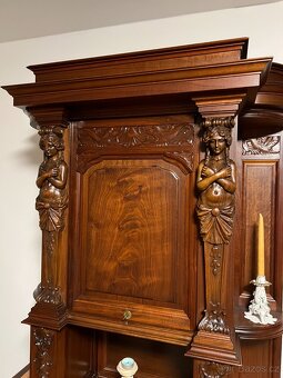 SET - 2x příborník, komoda, stůl  1870-1914 - 7