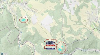 Soubor lesních pozemků nedaleko obce Věžná, ev.č. VŠ-7642 - 7