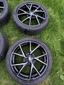 Alu kola 5x112R18 letní pneu - 7