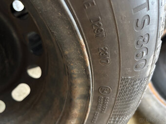Sada zimních pneumatik Continental 195/65 R 15 T - 7