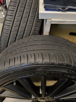 ALU kola Škoda Octavia III 5x112 r18, Originál, pneu 7mm - 7