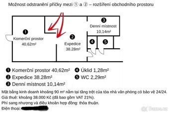 Pronájem komerčního prostoru, cca 79 m² - 7