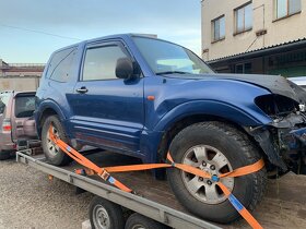 Mitsubishi Pajero 3, 00-06, třídvéřové - náhradní díly - 7