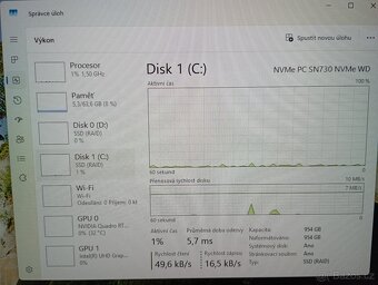 Dell Precision 7750 17,3" i9 10885H 1 rok záruka - 7