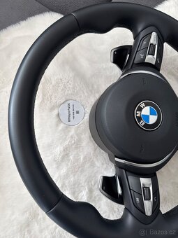 Predám BMW volant Mpacket F10/F01 s pádlami - 7