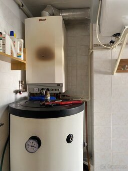 Nabízím krbové kamna ROMOTOP + akumulační nádrž - 7