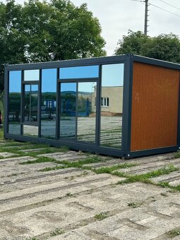 Obytný kontejner PMP 3 x 6 m s prosklenou stěnou - 7
