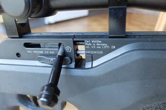 PCP vzduchovka Walther Rotex RM8 4,5mm - Custom - 7