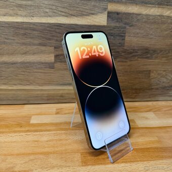 IPhone 14 Pro Max 128GB, zlatý, eSIM (12 měsíců záruka) - 7