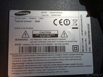 Televize Samsung - Smart úhlopříčka 100 cm - 7