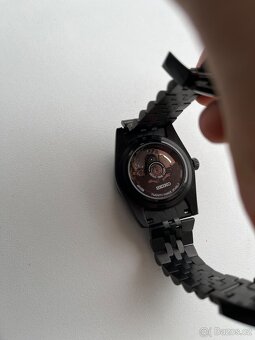 Seiko 4R35B- automaticke hodiky MOD/ custom build, cerne pro - 7