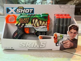 PĚNOVÁ PISTOLE NERF XSHOT N.O.V.Á. - 7