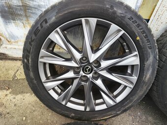 19"zimní alu sada 5x114 origo Mazda CX5 Sport CX7 225/55 - 7