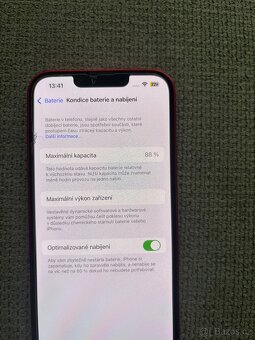 Iphone 13 128GB červené barvy - 7