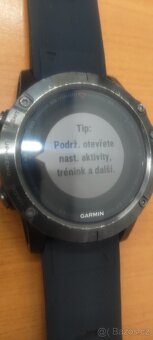 Garmin Fenix 5X Sapphire černo-šedé chytré hodinky - 7