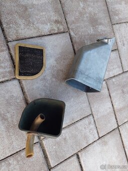 Jawa 50 pionyr - hliníkový filtrbox, první typ, rok 1962, 63 - 7