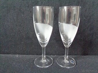 2 skleničky na nožce - 7